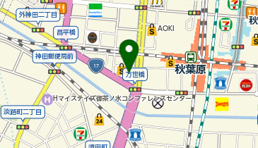 エディオン ココデリカーズ AKIBA 店の地図画像