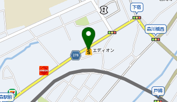 エディオン カメザワデンキの地図画像