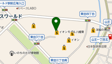 エディオン イオンモール八幡東店の地図画像