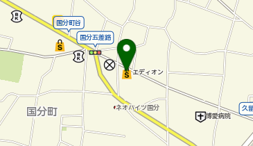 エディオン ギャルソン国分店の地図画像