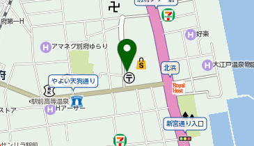 エディオン トキハ別府店の地図画像