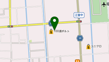 エディオン 坂井春江店の地図画像