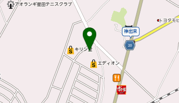 エディオン 交野星田店の地図画像