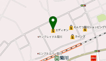 エディオン 新菊川店の地図画像