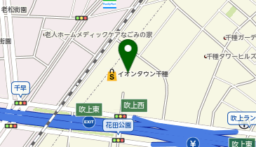 楽天モバイルイオンタウン千種店の地図画像