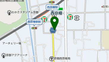 エディオン アルプス西京極店の地図画像