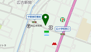 エディオン 広中店の地図画像