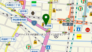 エディオン AKIBAの地図画像