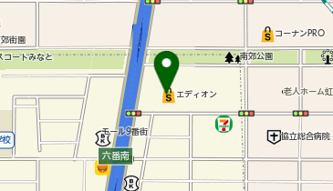 エディオン 東海通店の地図画像