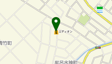 エディオン 新電の地図画像