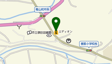 エディオン 樫山店の地図画像