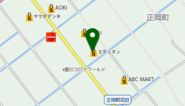 エディオン 豊川店の地図画像