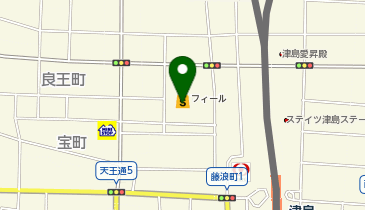 エディオン 津島店の地図画像