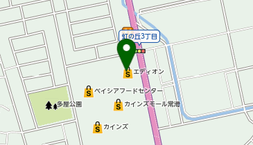 エディオン 常滑店の地図画像
