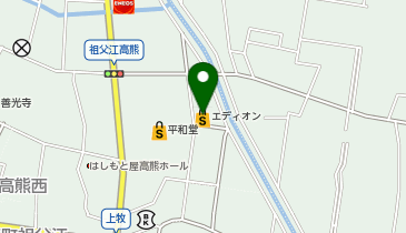 エディオン かわでんの地図画像