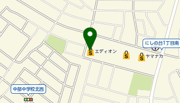 エディオン 知多店の地図画像