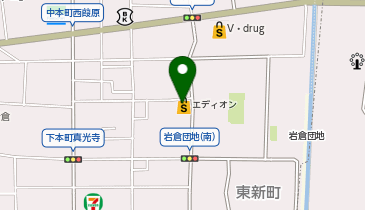 エディオン エースデンキの地図画像