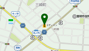 エディオン 豊明店の地図画像