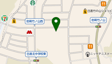 エディオン 日進竹の山店の地図画像