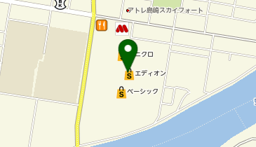 エディオン 津北店の地図画像