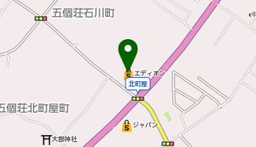 エディオン 東近江店の地図画像