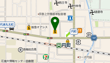 エディオン 円町店の地図画像