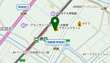 エディオン 堺店の地図画像