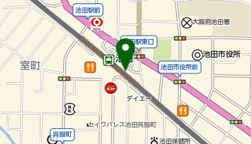 エディオン 池田駅前店の地図画像