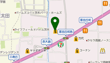 エディオン 高槻宮田店の地図画像