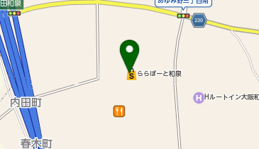 エディオン ららぽーと和泉店の地図画像