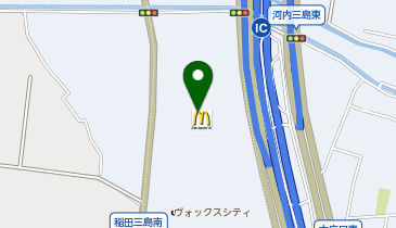 エディオン 中環東大阪店の地図画像