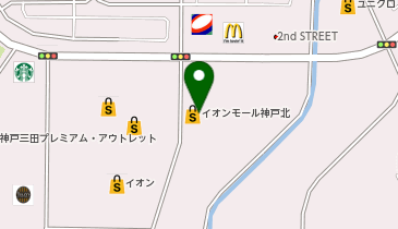 エディオン イオンモール神戸北店の地図画像
