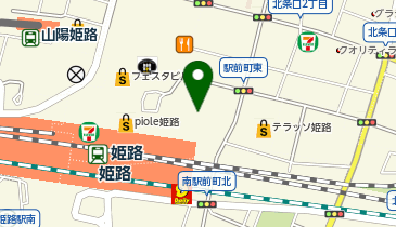 エディオン ホテルモントレ姫路店の地図画像