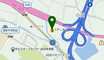 エディオン 宝塚店の地図画像