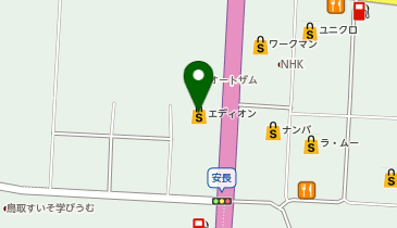 エディオン 新鳥取サービスステーションの地図画像