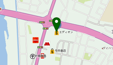 エディオン 吉成店の地図画像