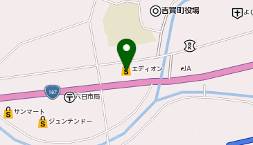 エディオン 六日市店の地図画像