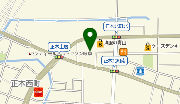 エディオン 岐阜正木店の地図画像
