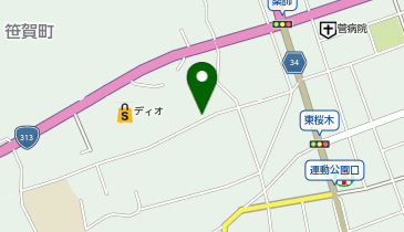 エディオン ファミリー電化の地図画像