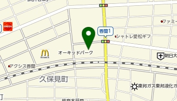 ドコモショップ岐阜オーキッドパーク店の地図画像