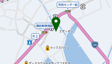 エディオン 備前サービスステーションの地図画像