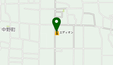 エディオン かしの中川店の地図画像