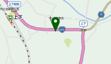 エディオン 上下店の地図画像