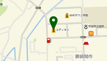 エディオン ゆめタウン宇部店の地図画像