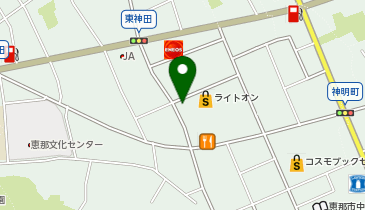 ソフトバンク恵那の地図画像