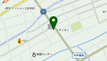 エディオン かとうでんきの地図画像