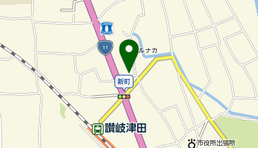 エディオン 津田店の地図画像