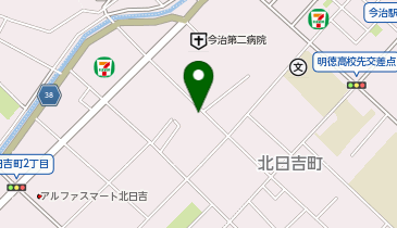 エディオン 今治東店の地図画像