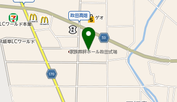 エディオン 真正店の地図画像