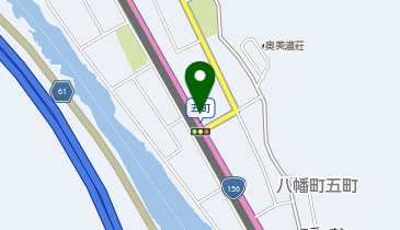 ソフトバンク郡上八幡の地図画像